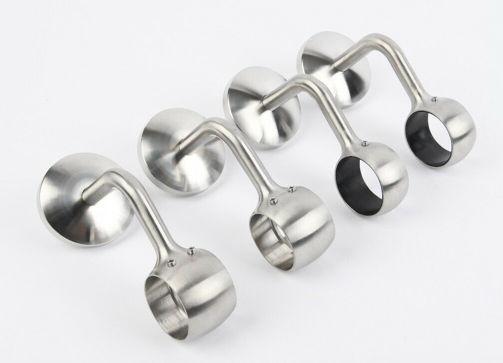 Rothley Baroque Brushed Finish 3.6m Easy Fit Staircase Handrail Kit