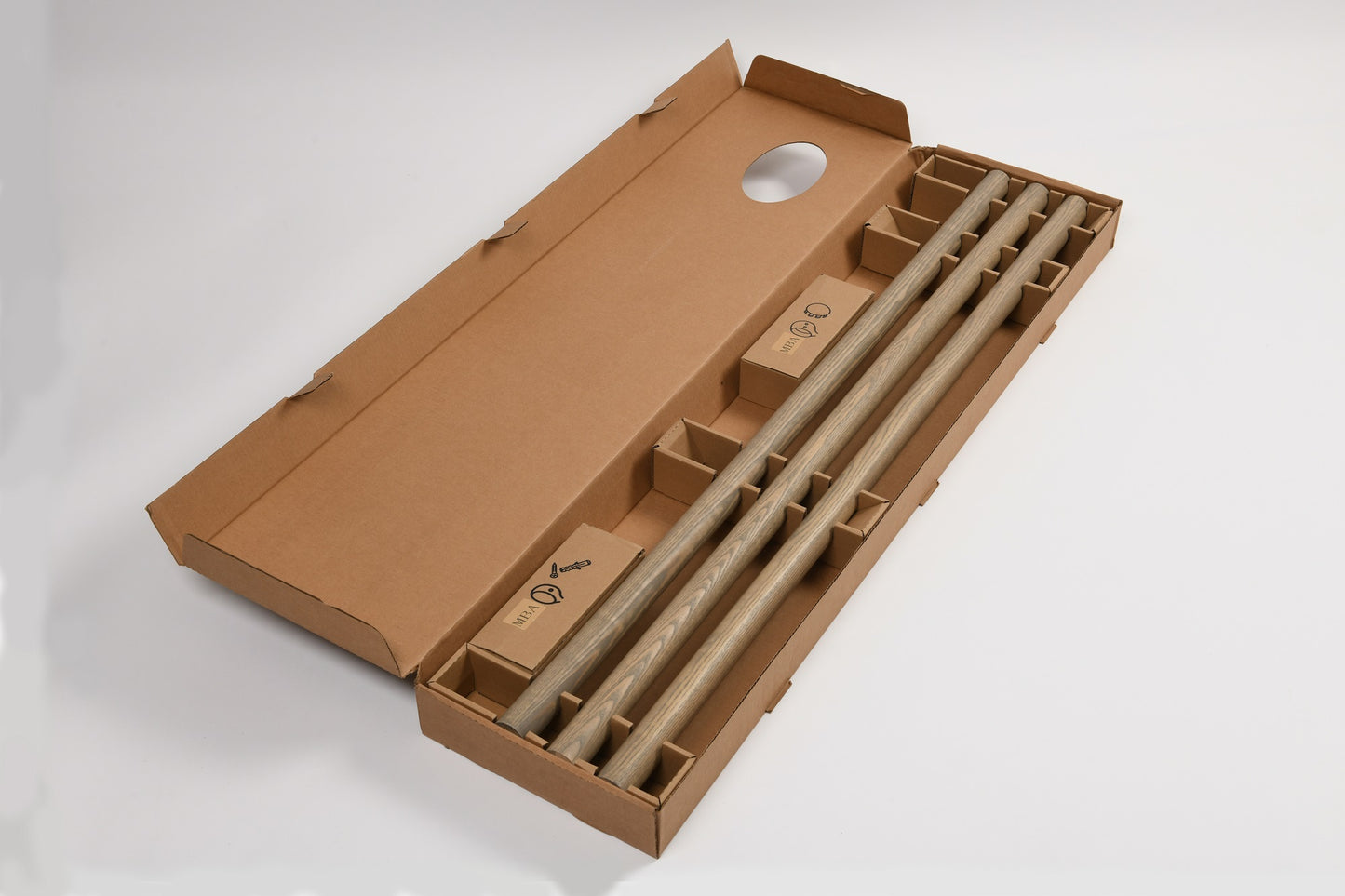 Rothley Driftwood 3.6m Easy Fit Staircase Handrail Kit