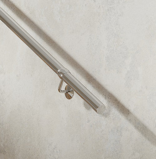 Rothley Baroque Polished Finish 3.6m Easy Fit Staircase Handrail Kit