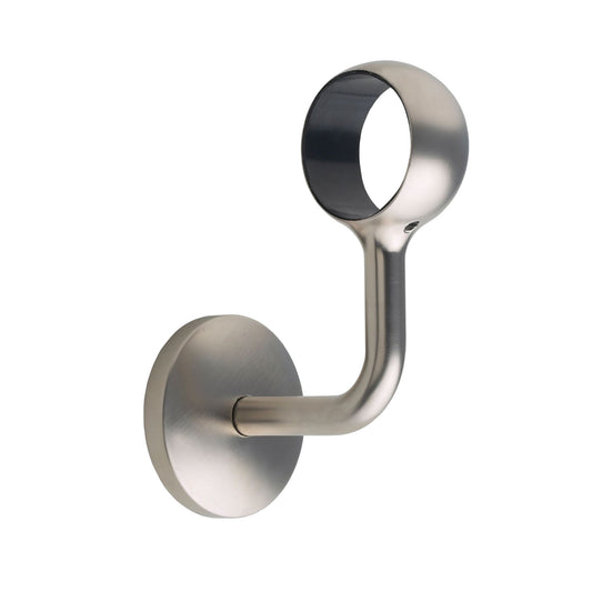 Rothley Handrail Bracket Brushed Or Polished Effect 40mm