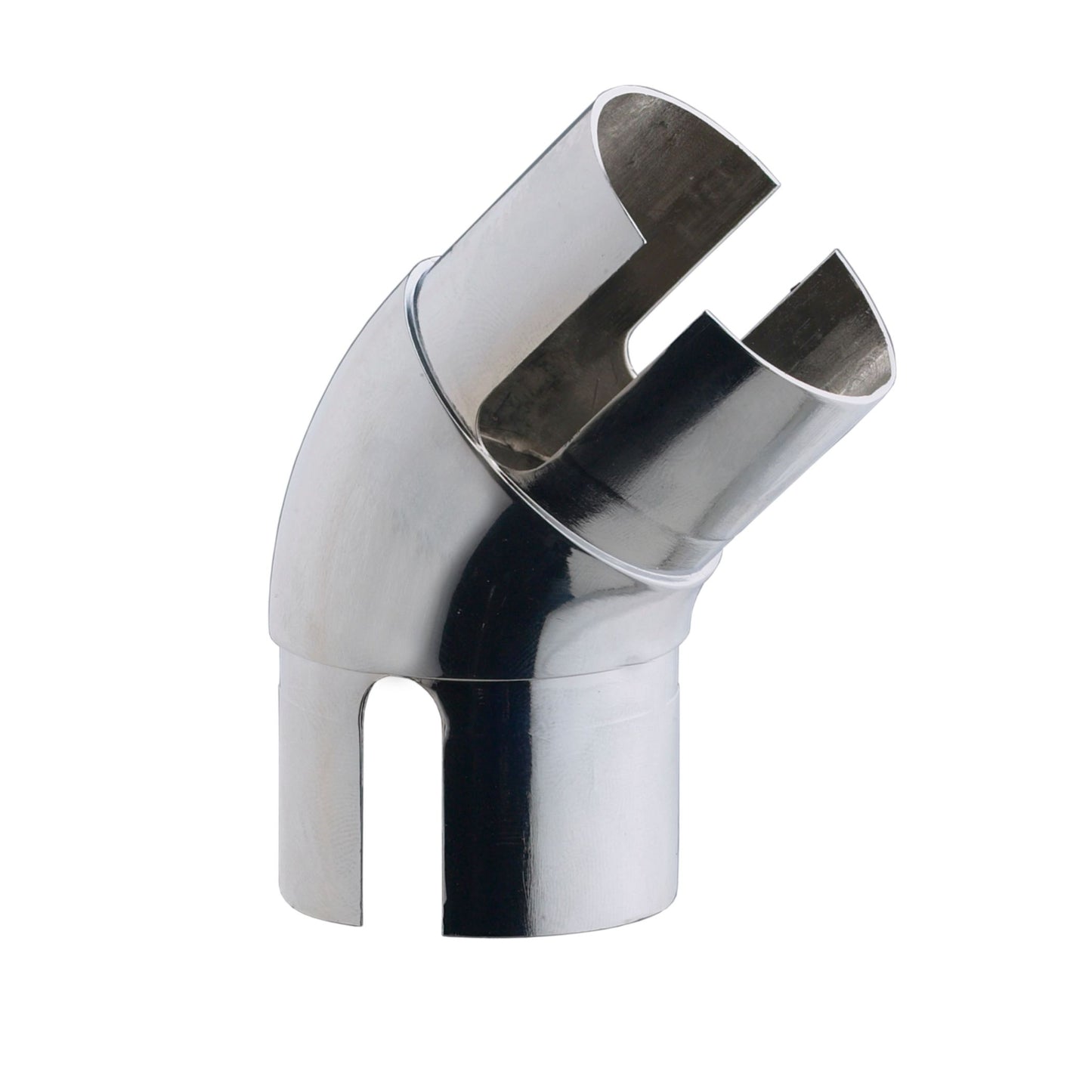 Rothley Stair Rail 135 Degree Elbow Brushed Or Polished Effect 40mm