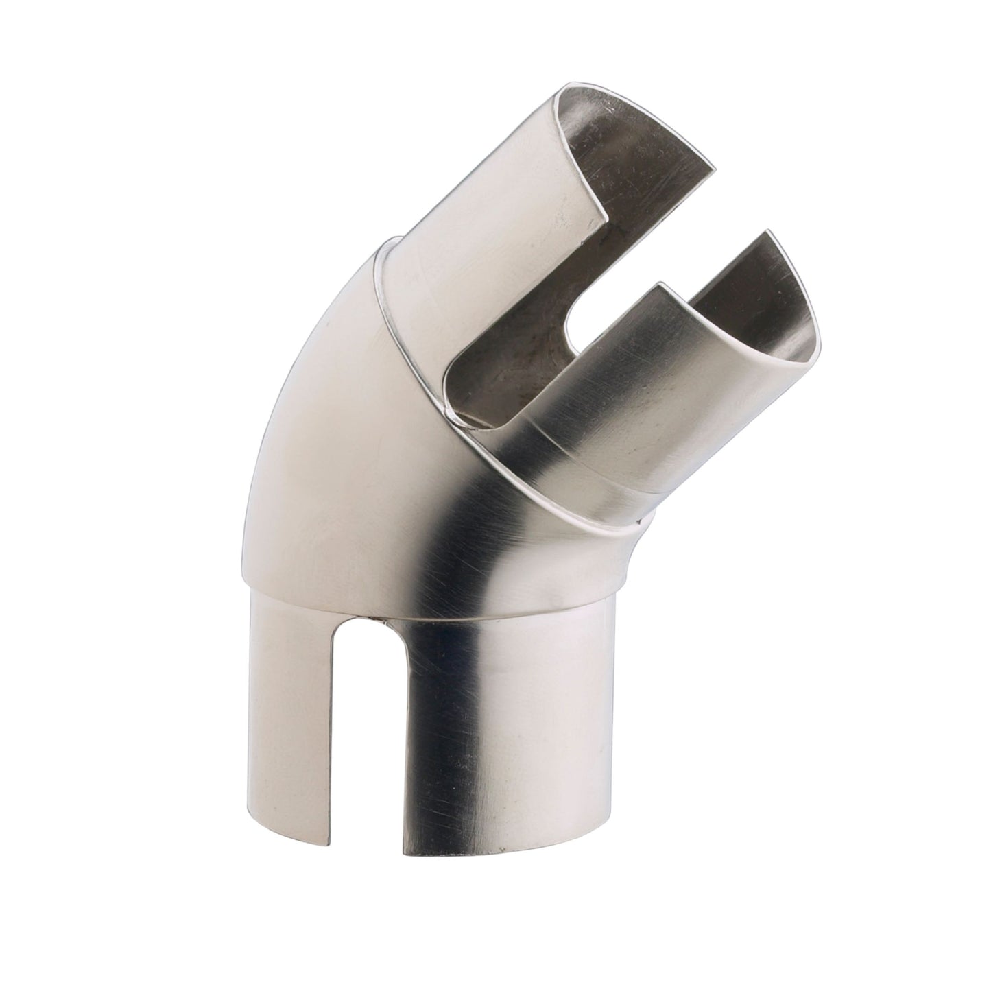 Rothley Stair Rail 135 Degree Elbow Brushed Or Polished Effect 40mm