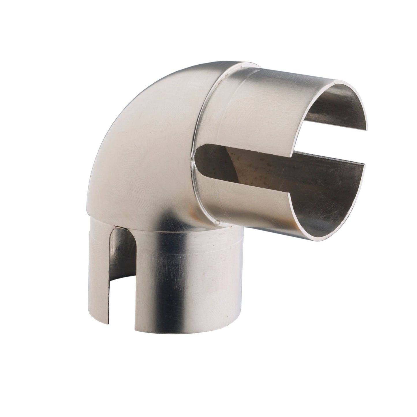 Rothley Stair Rail 90 Degree Elbow Brushed Or Polished Effect 40mm