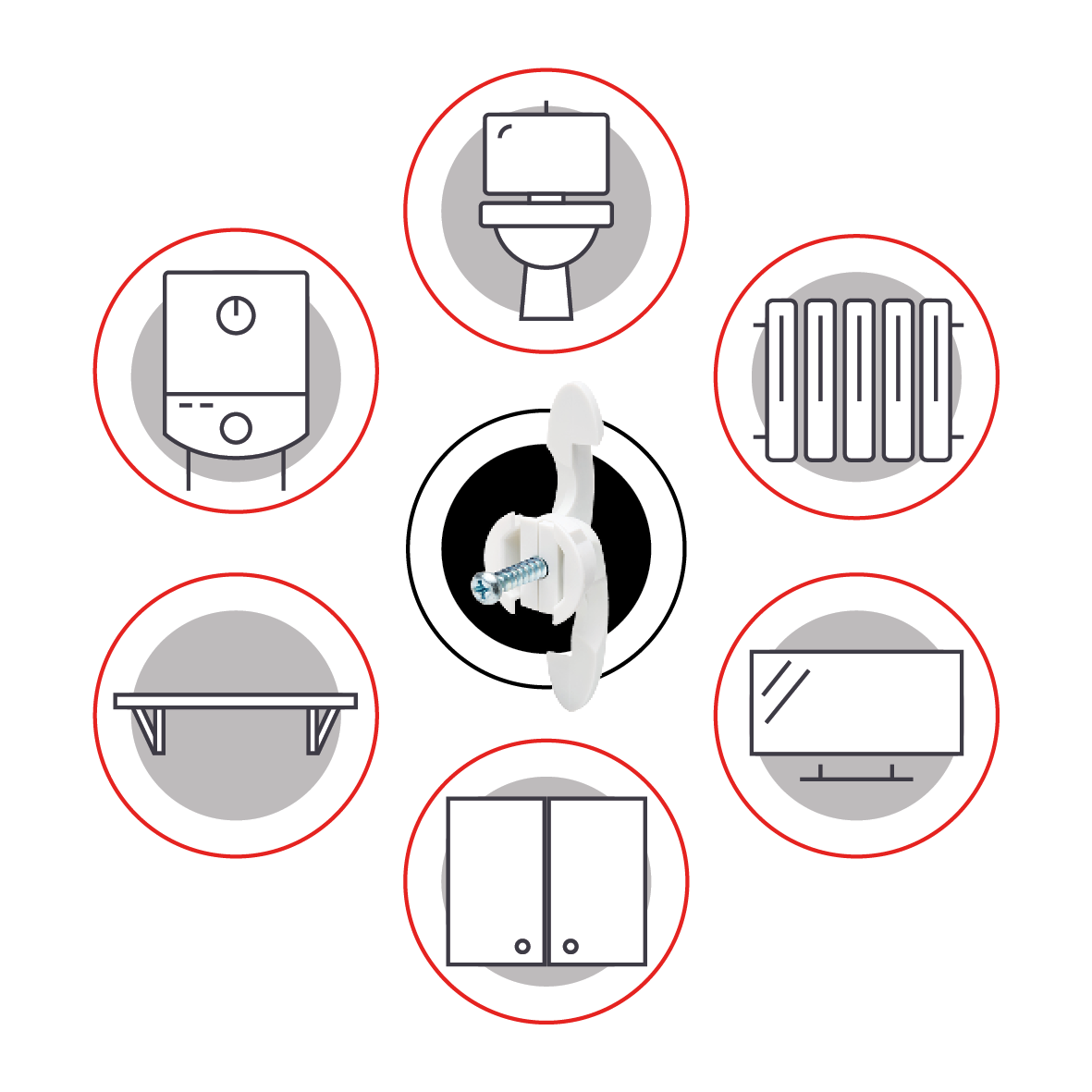 Bullfix Extra Heavy Duty Plasterboard Fixings - Starter Kit