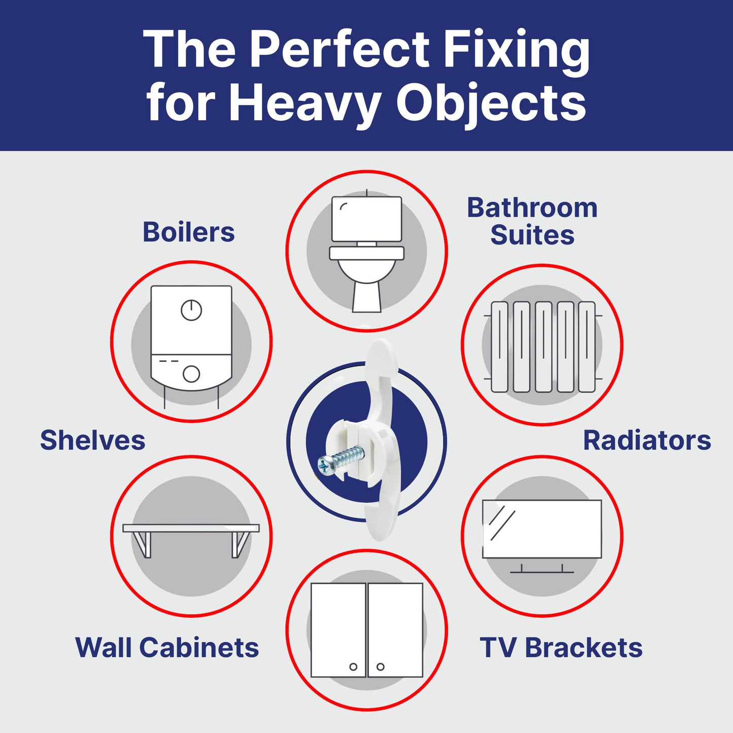 Bullfix Extra Heavy Duty Plasterboard Fixings - Bulk Pack