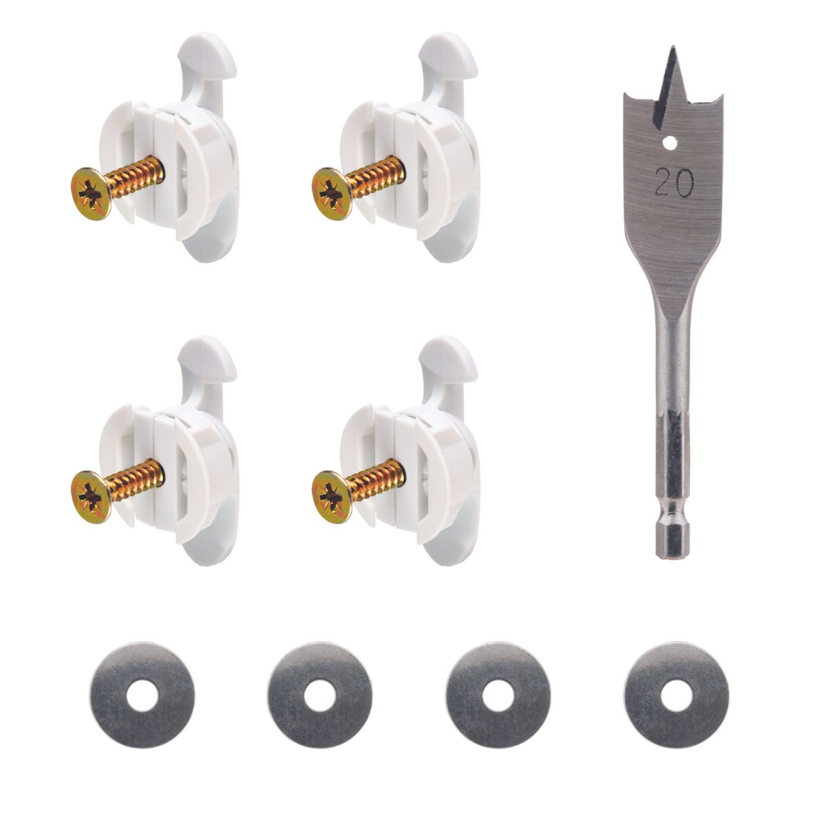 Bullfix Universal Heavy Duty Plasterboard Fixings - TV Kit