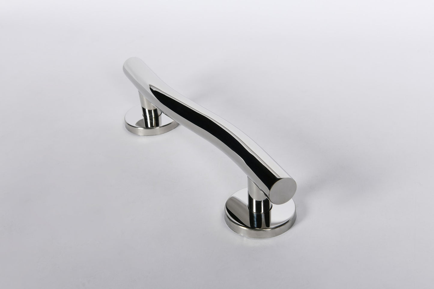 Rothley Curled Grab Rail Polished Finish