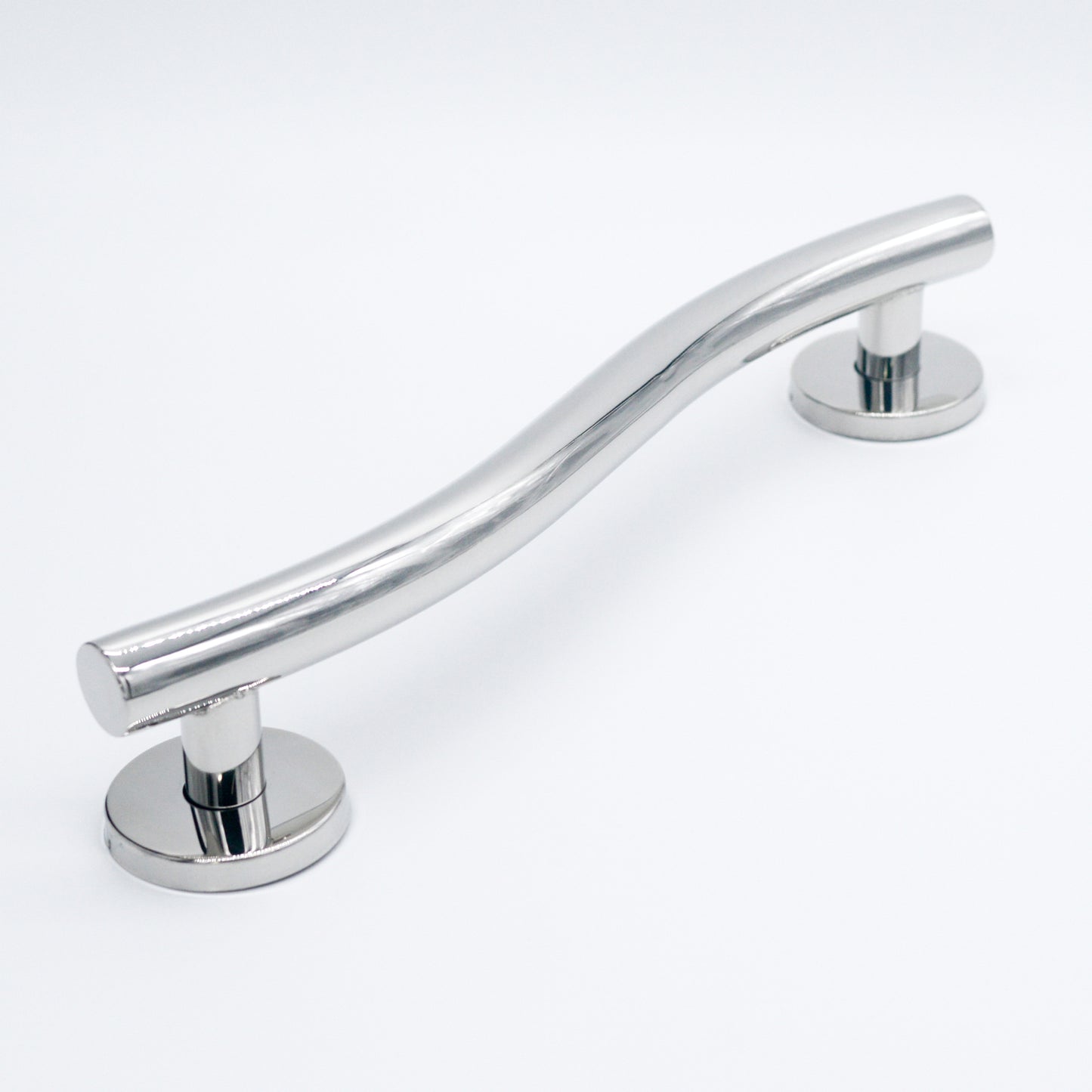 Rothley Curled Grab Rail Polished Finish